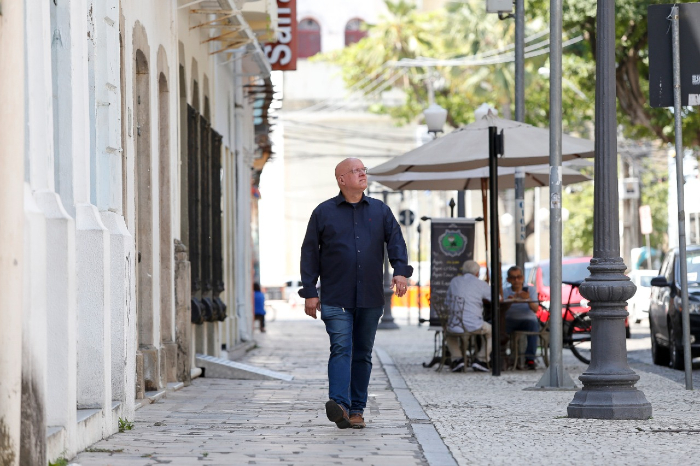 O engenheiro gelogo Waldir Duarte Costa Filho  mestre em recursos hdricos subterrneos. (Foto: Leandro de Santana/Esp.DP)