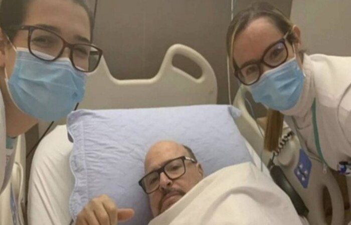 Na semana passada, o músico passou por um transplante de medula óssea (Foto: Reprodução/Instagram ) Na semana passada, o músico passou por um transplante de medula óssea (Foto: Reprodução/Instagram )