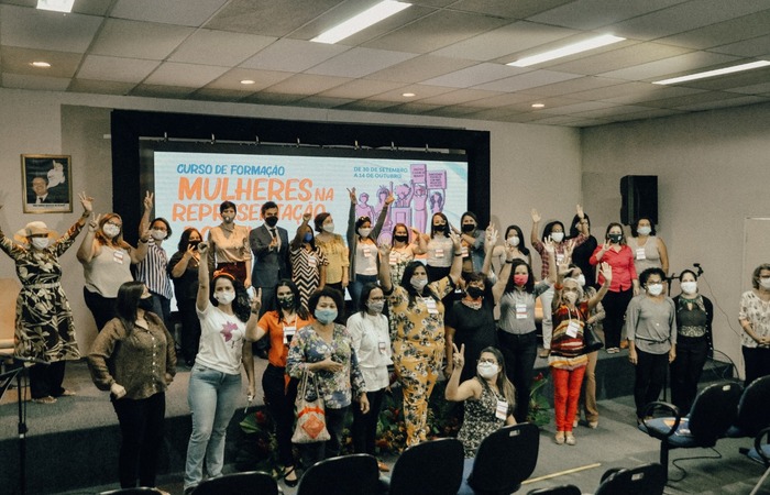  (No primeiro de aula, 222 candidatas se inscreveram no curso. Foto: Divulgação)