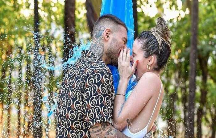 Chá revelação de Lucas Lucco e Lorena Carvalho. (Foto: Reprodução/Instagram
) Chá revelação de Lucas Lucco e Lorena Carvalho. (Foto: Reprodução/Instagram
)