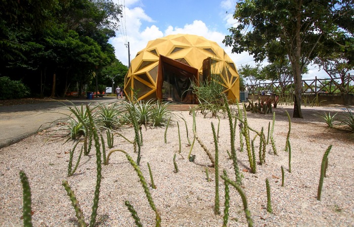 (Arena Arbor, inaugurada no Jardim Botânico do Recife. Foto: Bruna Costa/Esp.DP ) (Arena Arbor, inaugurada no Jardim Botânico do Recife. Foto: Bruna Costa/Esp.DP )