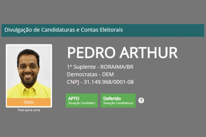 (Foto: Reprodução/TSE) (Foto: Reprodução/TSE)