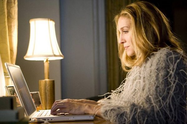 Carrie Bradshaw foi idolatrada no fim dos anos 1990 e incio dos anos 2000. (Foto: Reproduo da internet)