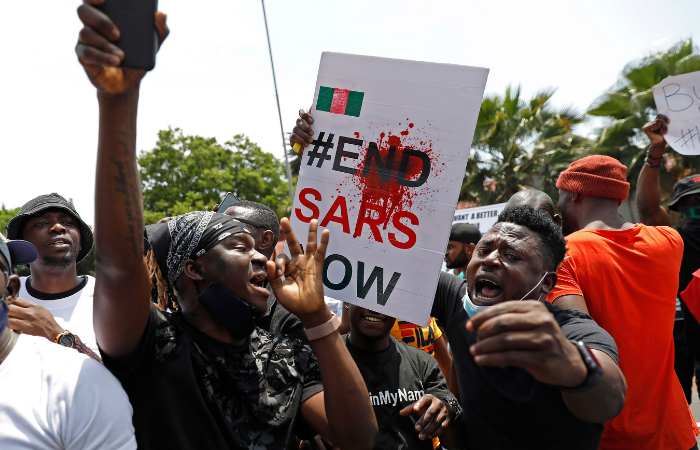  (Foto: PHILL MAGAKOE / AFP)