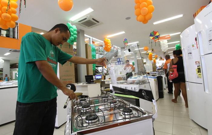 Uma das atividades mais positivas nos ltimos meses  a de eletrodomsticos. (Foto: Alcione Ferreira/DP
)