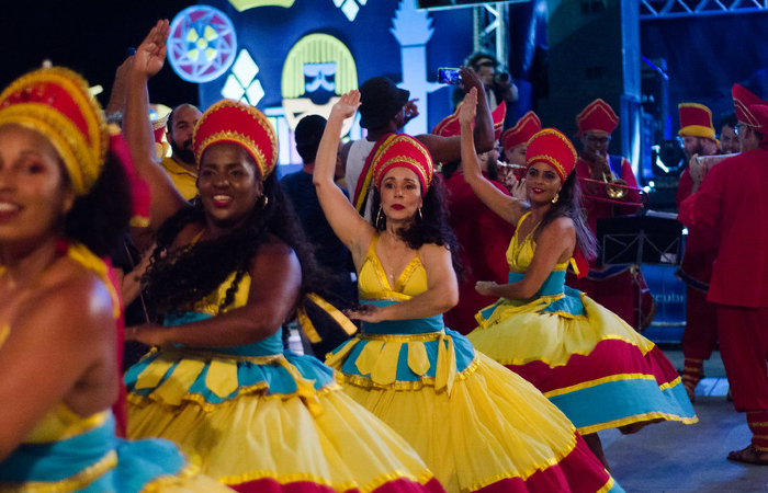 Maracatu Nao Pernambuco no carnaval de 2020 (Foto: Jan Ribeiro/ Secult PE - Fundarpe)