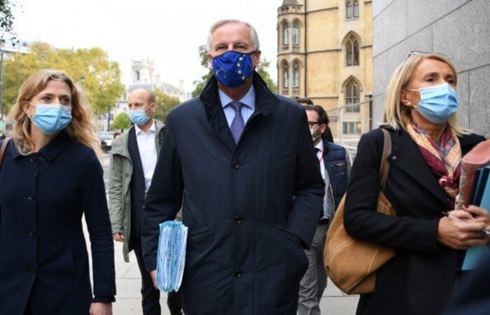 O negociador chefe do Brexit da UE, Michel Barnier. (Foto: Daniel Leal-Olivas/AFP)