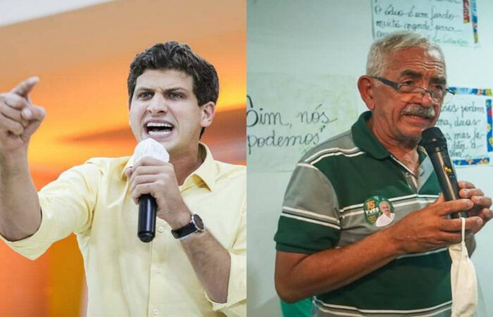 Joo Campos (PSB) e Yves Ribeiro (MDB) foram os ltimos prefeitos a serem eleitos em Pernambuco.  (Foto: Reproduo)