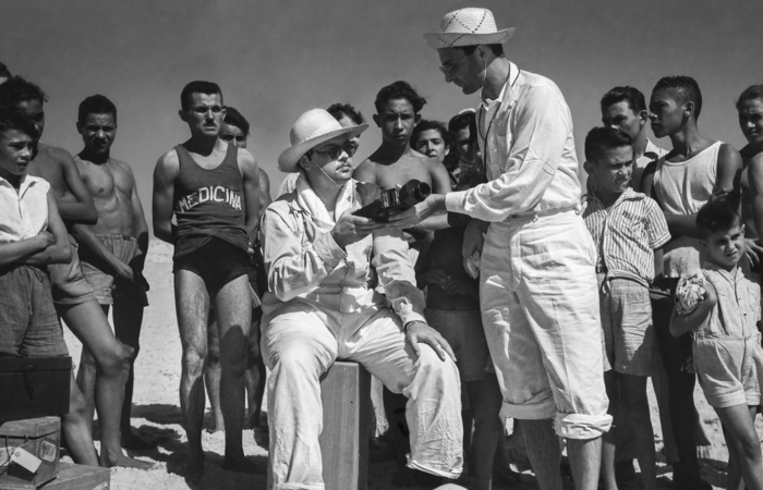 A primeira sessão será marcada pela exibição do documentário A jangada de Welles. (Foto: Divulgação/PCR) A primeira sessão será marcada pela exibição do documentário A jangada de Welles. (Foto: Divulgação/PCR)