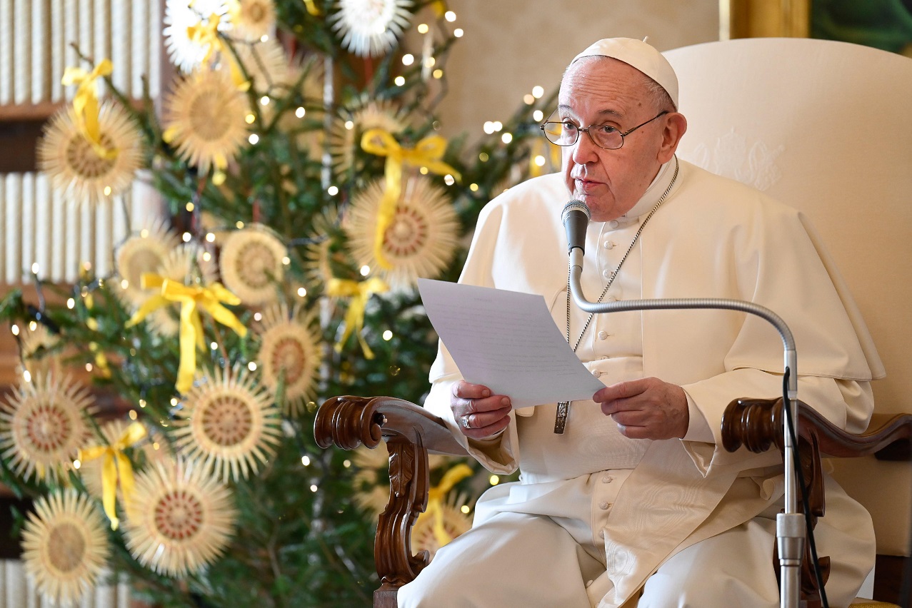  (Foto: Handout / VATICAN MEDIA / AFP)