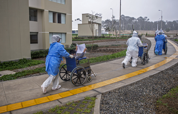 O país registra mais de um milhão de contágios (Foto: ERNESTO BENAVIDES / AFP
) O país registra mais de um milhão de contágios (Foto: ERNESTO BENAVIDES / AFP
)