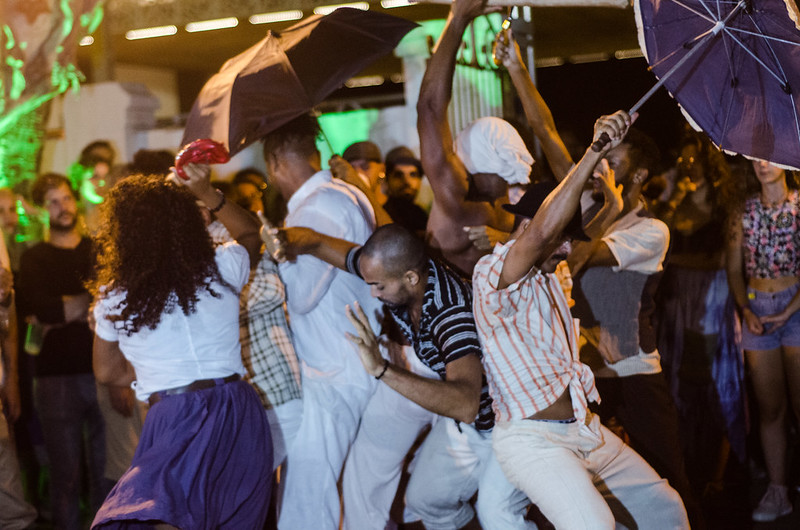 Guerreiros do Passo na Torre Malakof, em 2019 (Foto: Jan Ribeiro/ Secult PE - Fundarpe)