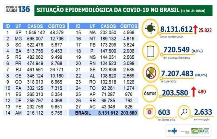 (Foto: Ministério da Saúde ) (Foto: Ministério da Saúde )