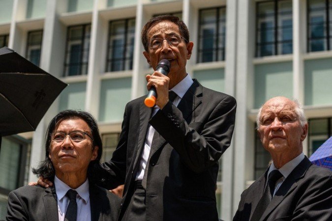 (advogado e ativista Daniel Wong é um dos presos na operação - Foto: AFP / Philip FONG) (advogado e ativista Daniel Wong é um dos presos na operação - Foto: AFP / Philip FONG)