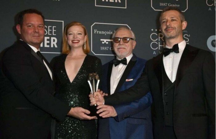 'Succession' foi o grande vencedor em drama no Citics choice Awards de 2020 (Frazer Harrison/AFP)