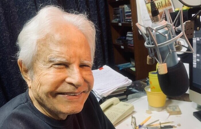 Aos 93 anos, Cid Moreira d vida a novos projetos e investe na difuso das mensagens bblicas (Foto: Arquivo pessoal)