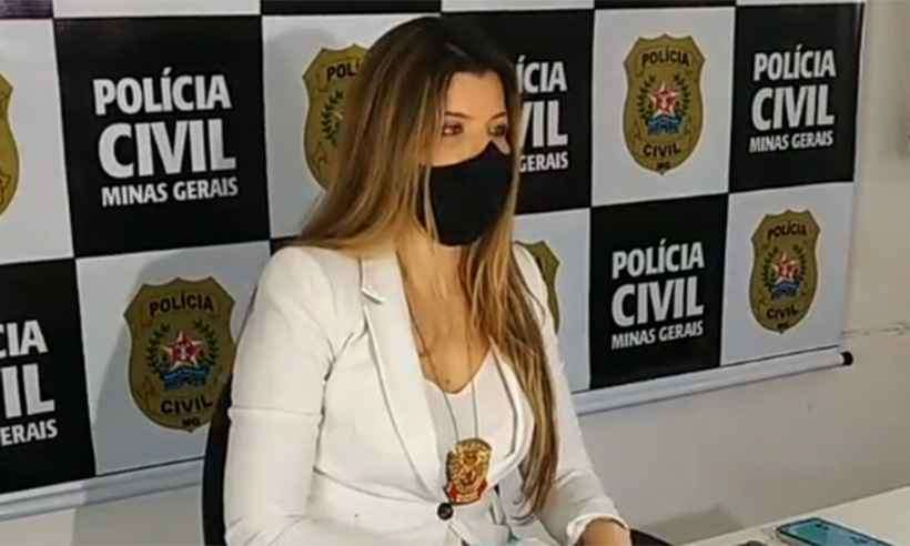Delegada Nicole Perim em entrevista coletiva sobre o caso (Foto: Reprodução da internet/Instagra/Polícia Civil de Minas Gerais) Delegada Nicole Perim em entrevista coletiva sobre o caso (Foto: Reprodução da internet/Instagra/Polícia Civil de Minas Gerais)