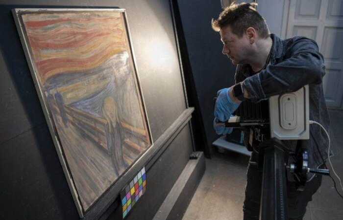 Pesquisadores passaram anos buscando quem poderia ter 'rabiscado' o quadro icnico, que se tornou smbolo da angstia existencial (Foto: Annar Bjoergli / The NATIONAL MUSEUM OF NORWAY / AFP)
