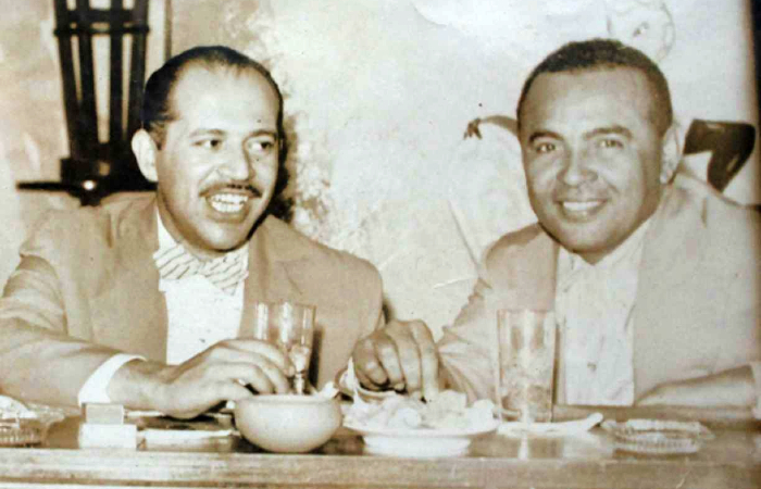 ZDantas e Luiz Gonzaga se conheceram em 1947, no Recife (Foto: Reproduo)