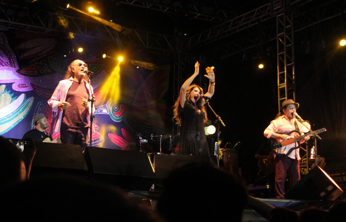 O Grande Encontro em show na 25 Festa de Z Dantas (Foto: Prefeitura de Carnaba/Divulgao)