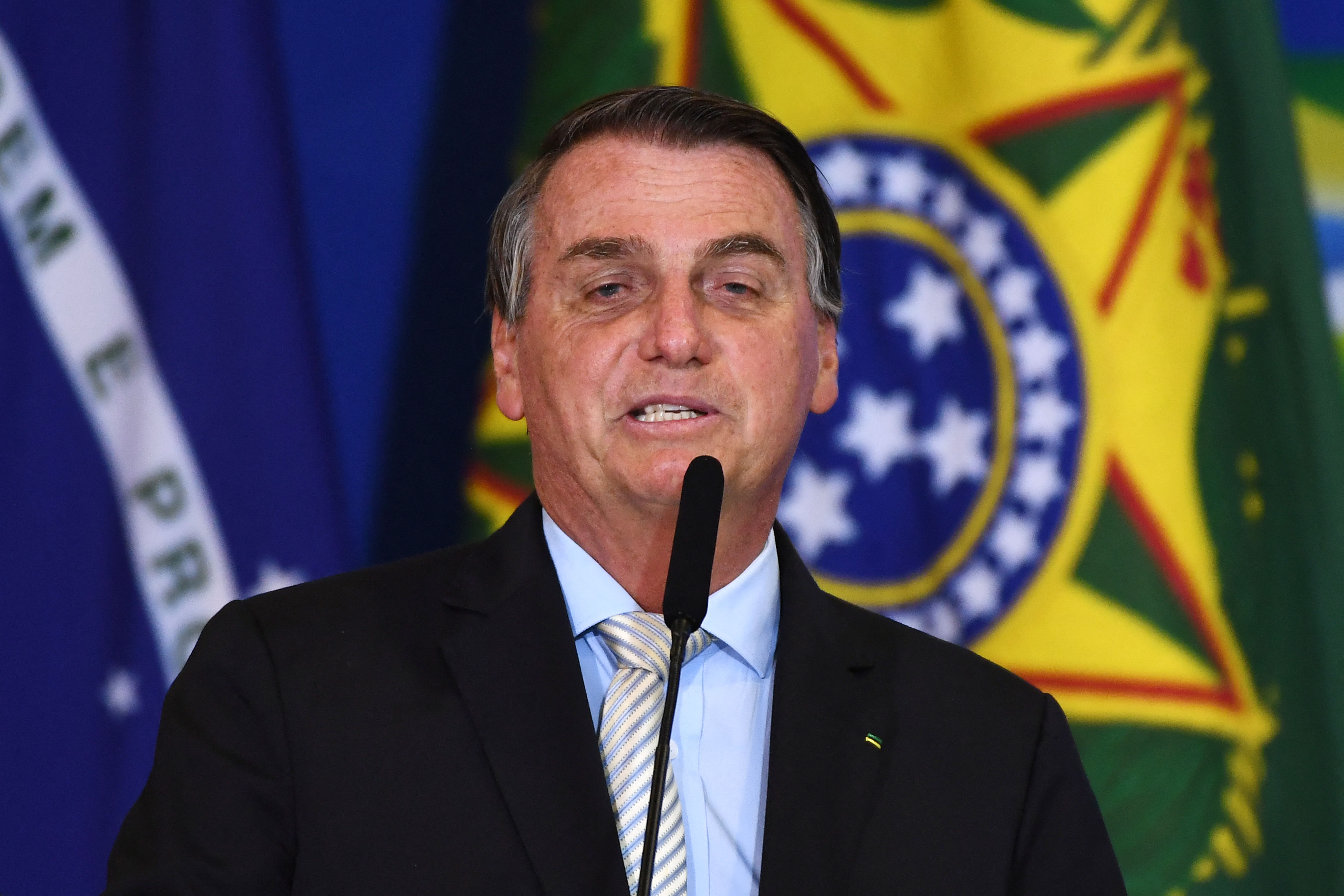  (Bolsonaro demorou a reconhecer a vitria do atual presidente norte-americano. Foto: EVARISTO SA / AFP)