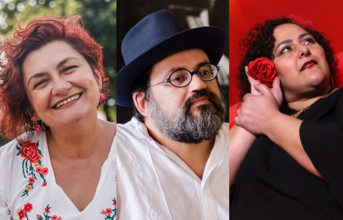 A programao conta com Cida Pedrosa, Jorge Fil e Susana Morais, alm de Haide Camelo, Oliveira de Panelas e o trio Em Canto e Poesia.  (Foto: Andra Rgo Barros/Divulgao, Jan Ribeiro/Divulgao e Divulgao)