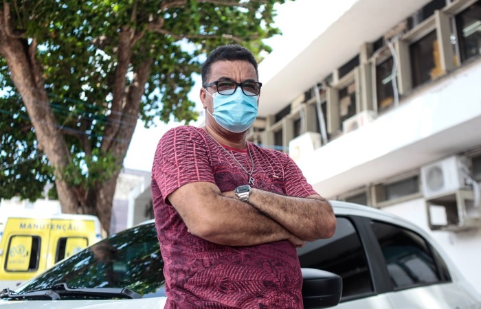 Ricardo ficou internado na UTI e hoje enxerga a vida diferente (Foto: Arnaldo Sete/Esp. DP)