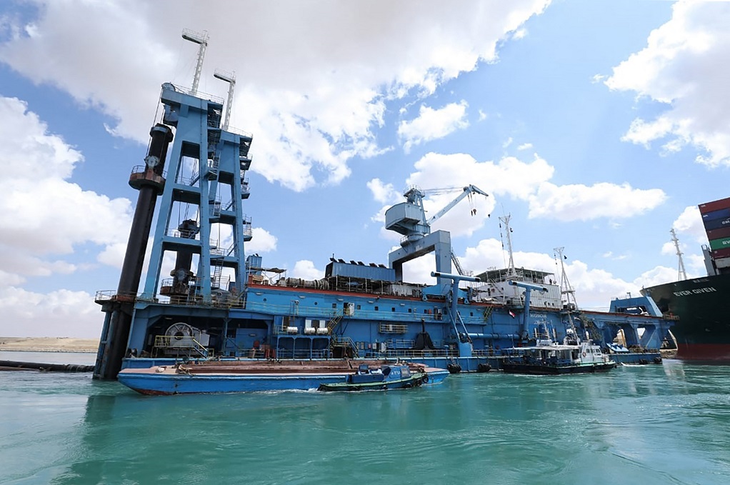 (Foto: AFP / Suez CANAL) (Foto: AFP / Suez CANAL)