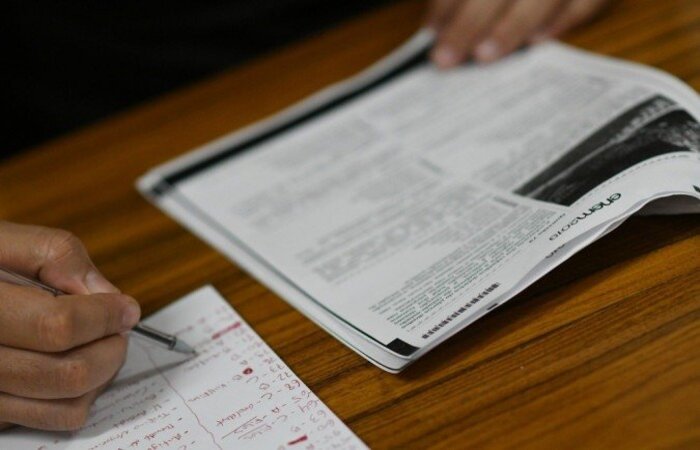 As notas das quatro provas de múltipla escolha levam em conta um modelo matemático que considera a dificuldade das questões a proficiência do inscrito
(Foto: Reprodução/Correio Braziliense ) As notas das quatro provas de múltipla escolha levam em conta um modelo matemático que considera a dificuldade das questões a proficiência do inscrito
(Foto: Reprodução/Correio Braziliense )