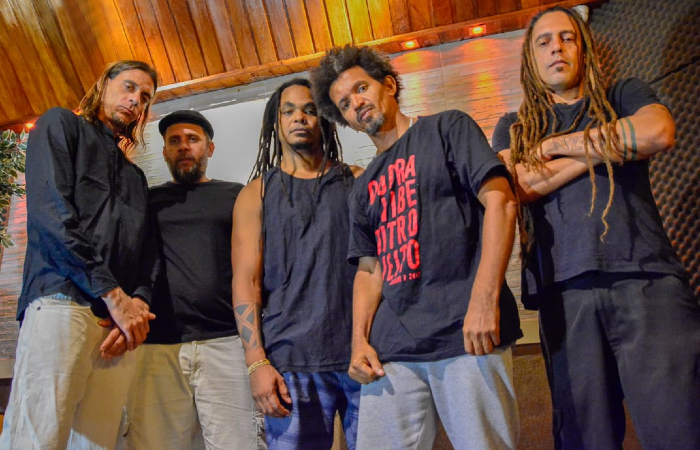 Banda pernambucana de reggae N%u2019Zambi  (Foto: Sori Galtama/Divulgao)