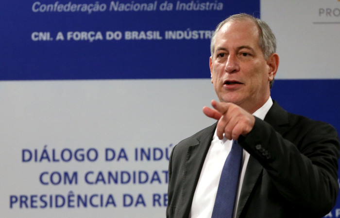 Ciro Gomes (PDT) é um dos que assina o texto. (Foto: André Carvalho/CNI.)