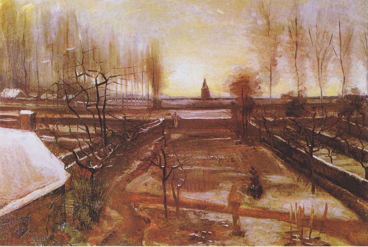 (A obra 'Jardim Paroquial de Nuenen', de Van Gogh, foi roubada em março de 2020. Foto: Reprodução) (A obra 'Jardim Paroquial de Nuenen', de Van Gogh, foi roubada em março de 2020. Foto: Reprodução)