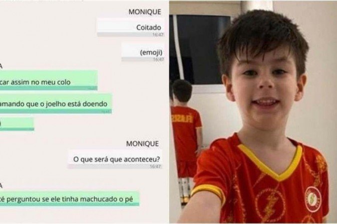 (De acordo com a investigação, Thayná de Oliveira mentiu na primeira declaração à polícia, quando não relatou as mensagens trocadas com a mãe de Henry. Foto: Reprodução) (De acordo com a investigação, Thayná de Oliveira mentiu na primeira declaração à polícia, quando não relatou as mensagens trocadas com a mãe de Henry. Foto: Reprodução)