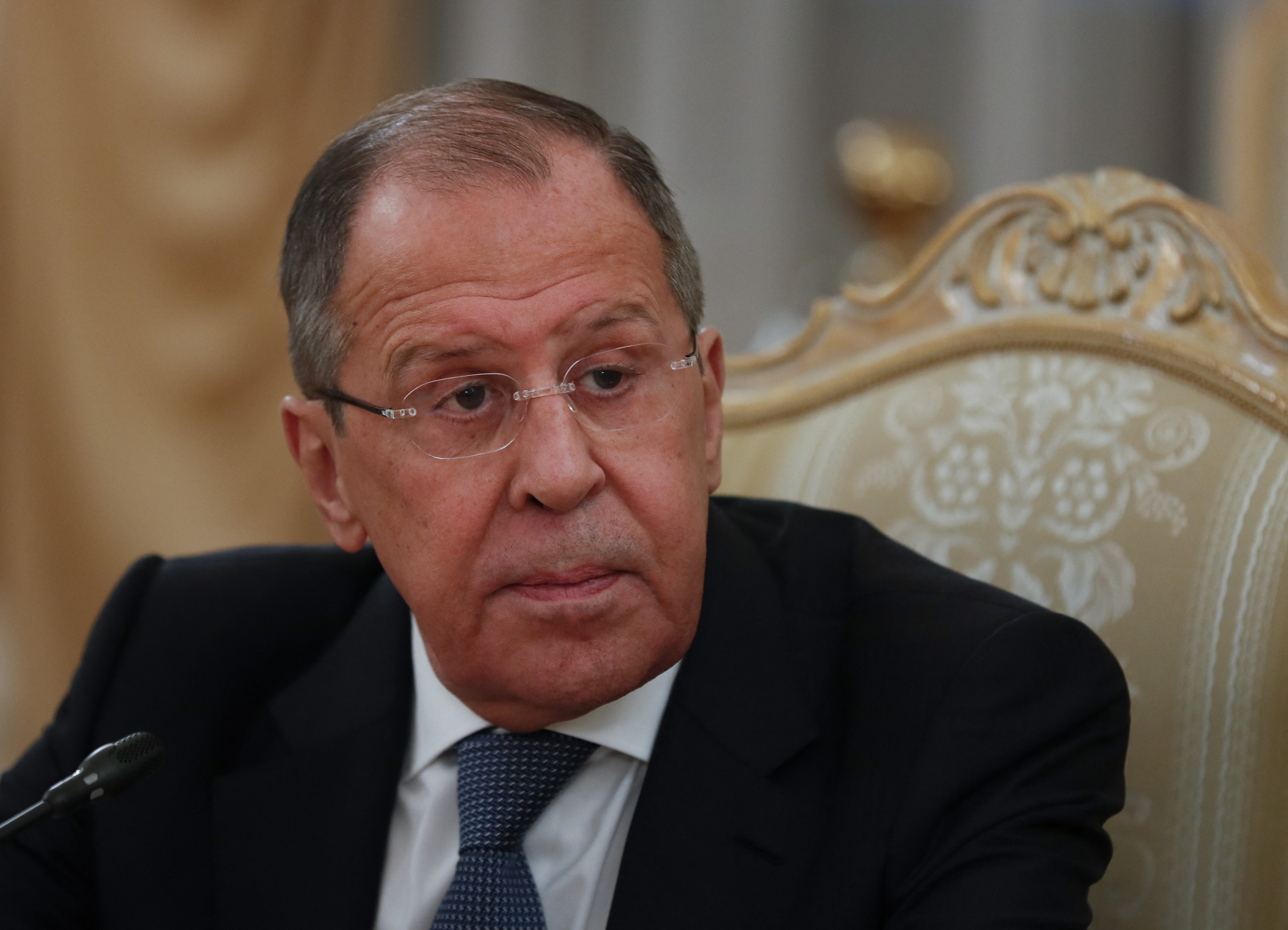 (Ministério das Relações Exteriores da Rússia, Sergey Lavrov Foto: YURI KOCHETKOV / POOL / AFP) (Ministério das Relações Exteriores da Rússia, Sergey Lavrov Foto: YURI KOCHETKOV / POOL / AFP)