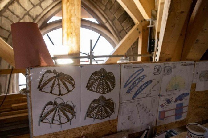 (O Pavilhão da Harmonia Suprema, o mais amplo do conjunto, pegou fogo várias vezes na história por causa de raios. Foto: IAN LANGSDON/AFP) (O Pavilhão da Harmonia Suprema, o mais amplo do conjunto, pegou fogo várias vezes na história por causa de raios. Foto: IAN LANGSDON/AFP)