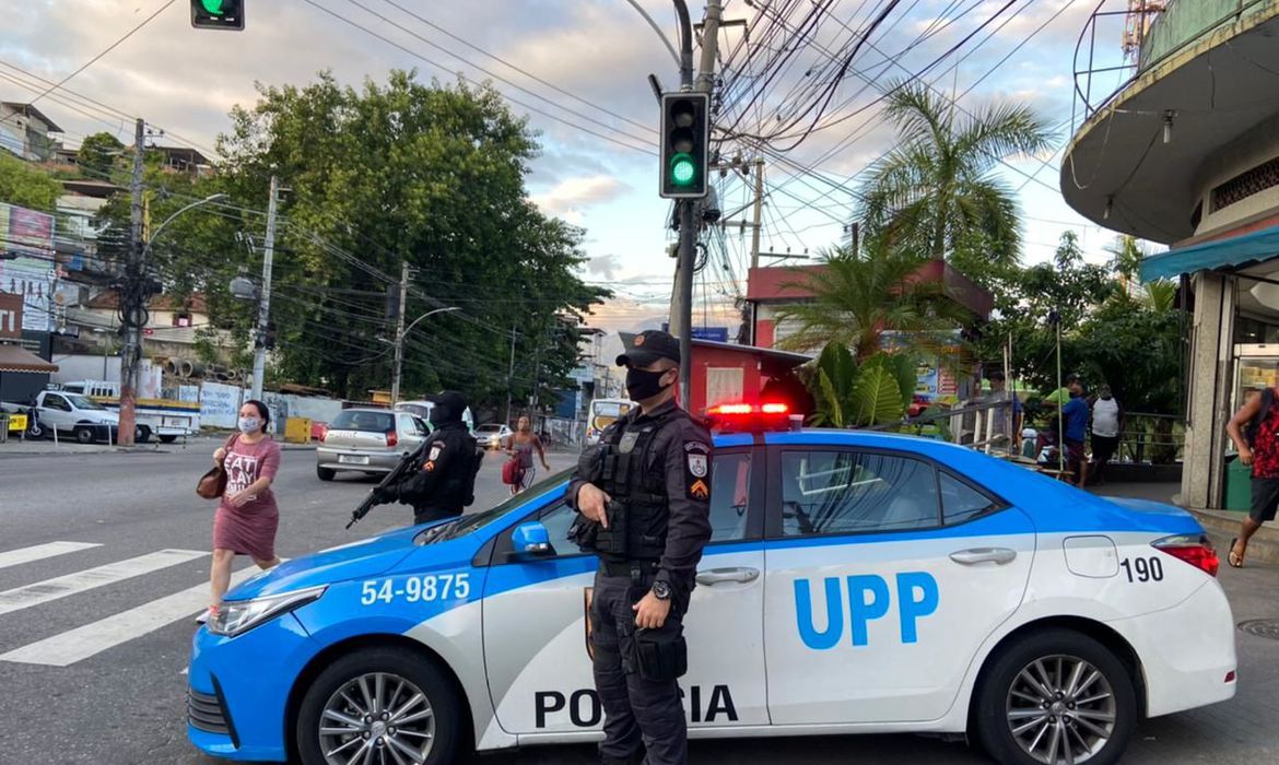 (Foto: Perfil oficial da Polícia Militar do Estado do Rio de Janeiro) (Foto: Perfil oficial da Polícia Militar do Estado do Rio de Janeiro)