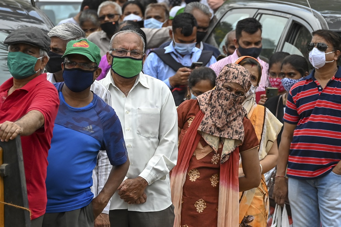 (Foto: Punit PARANJPE / AFP) (Foto: Punit PARANJPE / AFP)