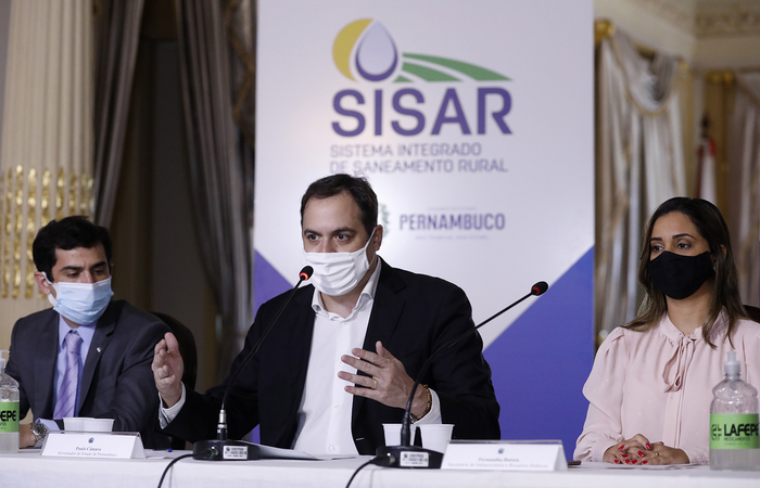 (Governador Paulo Câmara lançou programa em anúncio virtual. Foto: Hélia Scheppa/SEI) (Governador Paulo Câmara lançou programa em anúncio virtual. Foto: Hélia Scheppa/SEI)