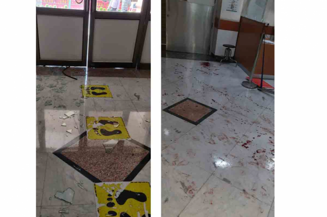 (Emergência do hospital Apollo precisou ser interditada por duas horas após confusão. Foto: Reprodução/Zee News) (Emergência do hospital Apollo precisou ser interditada por duas horas após confusão. Foto: Reprodução/Zee News)