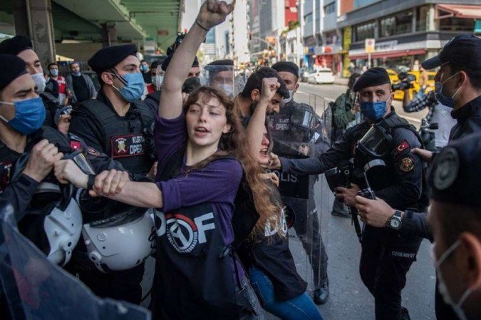 (Foto: BULENT KILIC / AFP) (Foto: BULENT KILIC / AFP)
