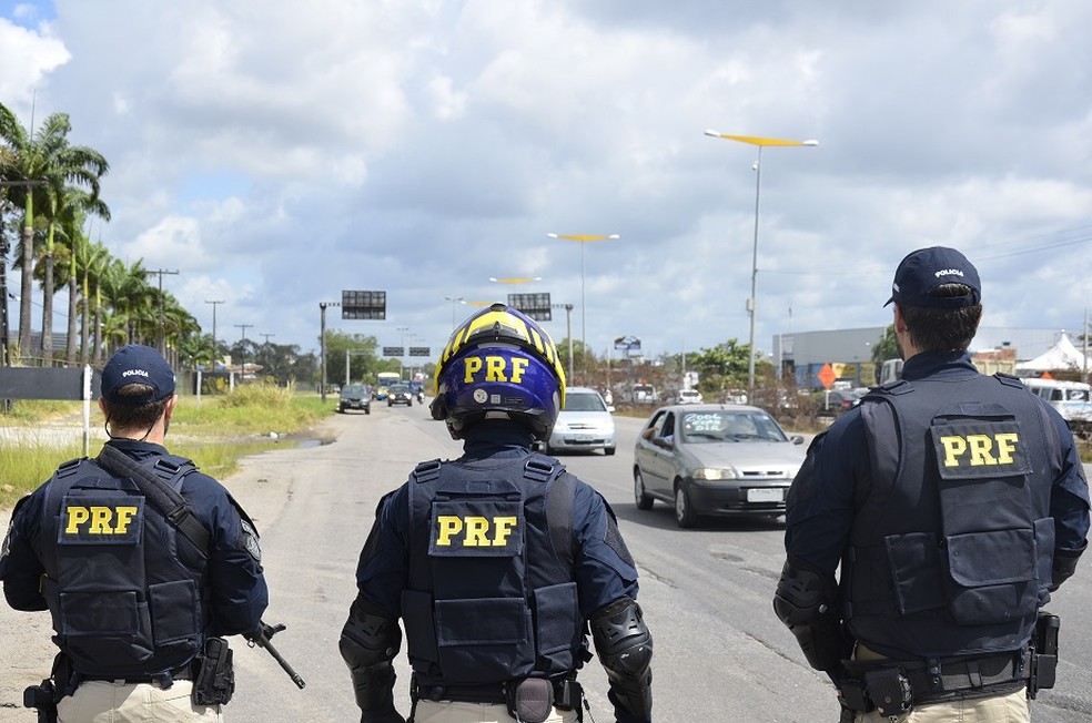 (Foto: Polícia Rodoviária Federal/Divulgação) (Foto: Polícia Rodoviária Federal/Divulgação)