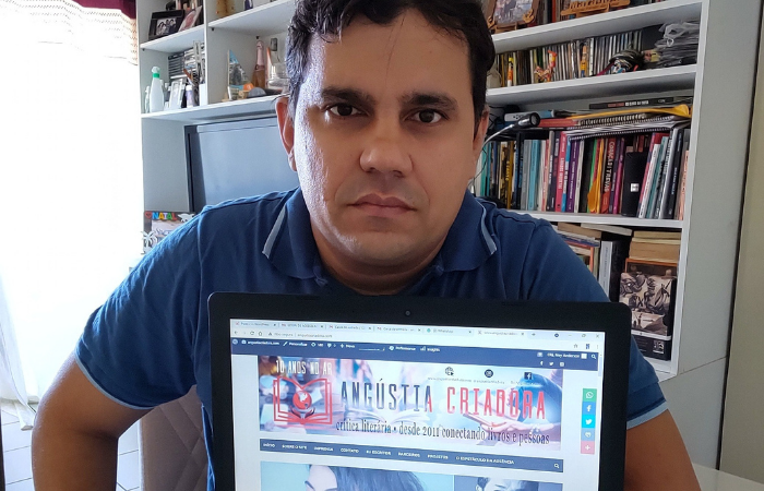 O site  editado pelo jornalista pernambucano Ney Anderson (Foto: Divulgao)