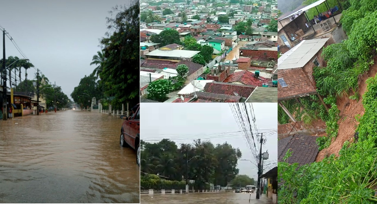 Praa do Quartel, e Comunidade de Alto Santa Rosa, em Socorro; Bairro de Santo Aleixo.  (Mdias sociais/Reproduo/Montagem DP)