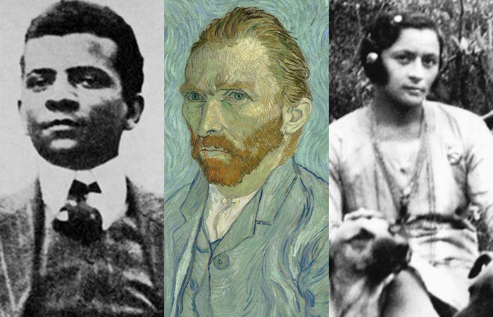 Lima Barreto, Van Gogh e Maria Bonita são alguns dos perfis do livro (Foto: Reprodução)