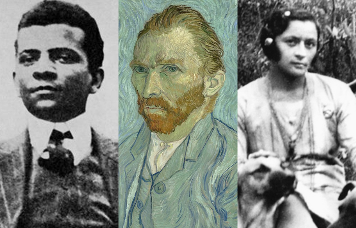 Lima Barreto, Van Gogh e Maria Bonita são alguns dos perfis do livro (Foto: Reprodução) Lima Barreto, Van Gogh e Maria Bonita são alguns dos perfis do livro (Foto: Reprodução)