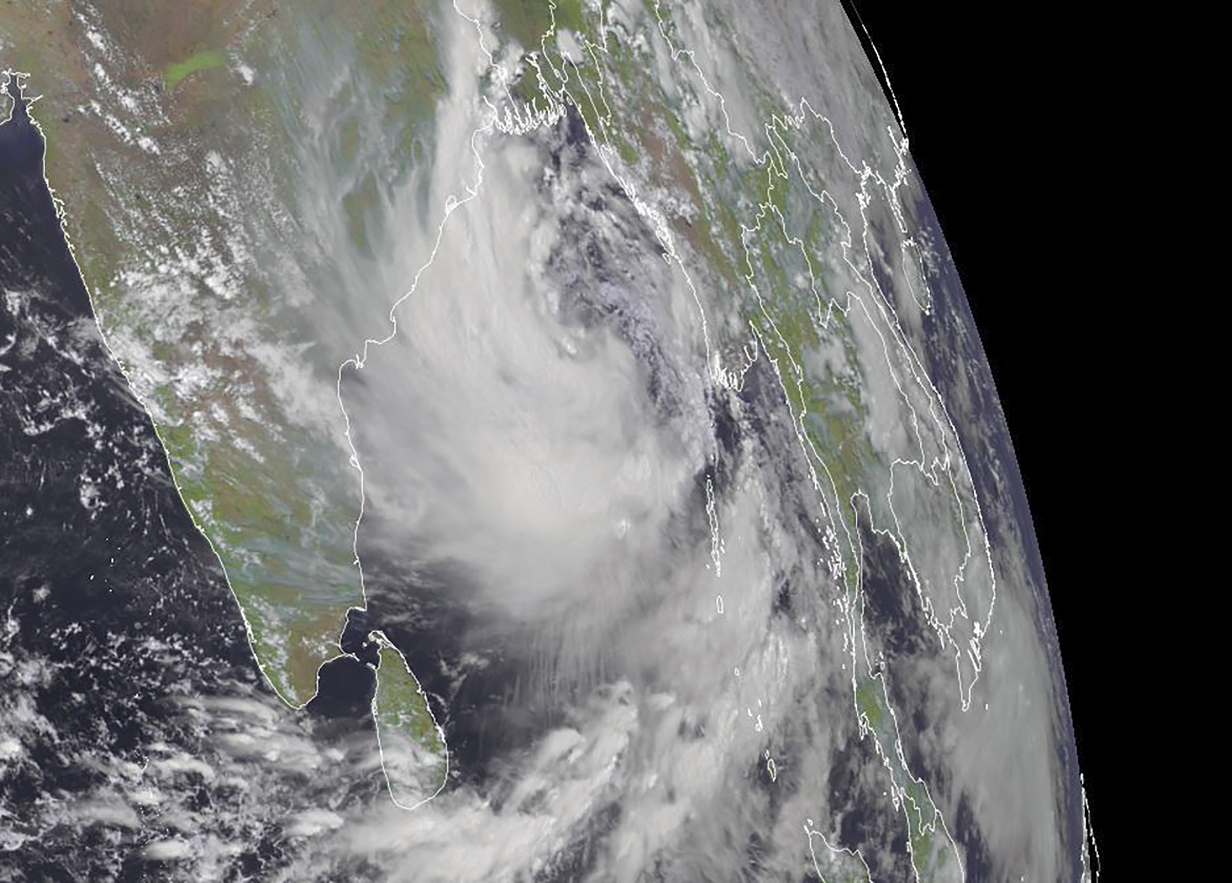 (A previsão é que "Yaas" toque a costa indiana com ventos de até 185 km/h, segundo a agência meteorológica. Foto: Handout / RAMMB/CIRA / AFP) (A previsão é que "Yaas" toque a costa indiana com ventos de até 185 km/h, segundo a agência meteorológica. Foto: Handout / RAMMB/CIRA / AFP)