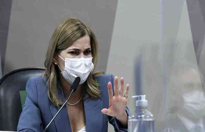 Secretária do Ministério da Saúde também afirmou que a pasta 'nunca defendeu' a tese da imunidade de rebanho no Brasil
(foto: Edilson Rodrigues/Agência Senado
) Secretária do Ministério da Saúde também afirmou que a pasta 'nunca defendeu' a tese da imunidade de rebanho no Brasil
(foto: Edilson Rodrigues/Agência Senado
)