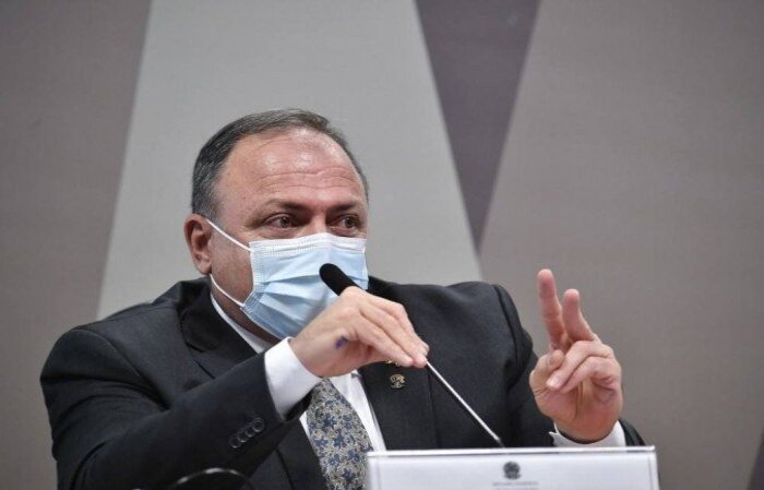 Senadores também aprovaram a convocação do atual ministro da Saúde, Marcelo Queiroga. Pazuello prestou depoimento à comissão na última semana, em dois dias
(crédito: Leopoldo Silva/Agência Senado
) Senadores também aprovaram a convocação do atual ministro da Saúde, Marcelo Queiroga. Pazuello prestou depoimento à comissão na última semana, em dois dias
(crédito: Leopoldo Silva/Agência Senado
)