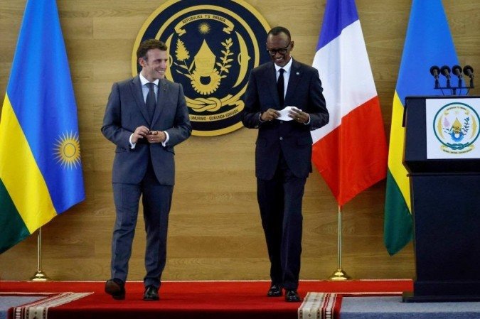 (O diretor da principal organização de sobreviventes, Egide Nkuranga, lamentou que Macron "não tenha apresentado verdadeiramente desculpas em um discurso pronunciado em nome do Estado francês". Foto: Ludovic MARIN / AFP) (O diretor da principal organização de sobreviventes, Egide Nkuranga, lamentou que Macron "não tenha apresentado verdadeiramente desculpas em um discurso pronunciado em nome do Estado francês". Foto: Ludovic MARIN / AFP)