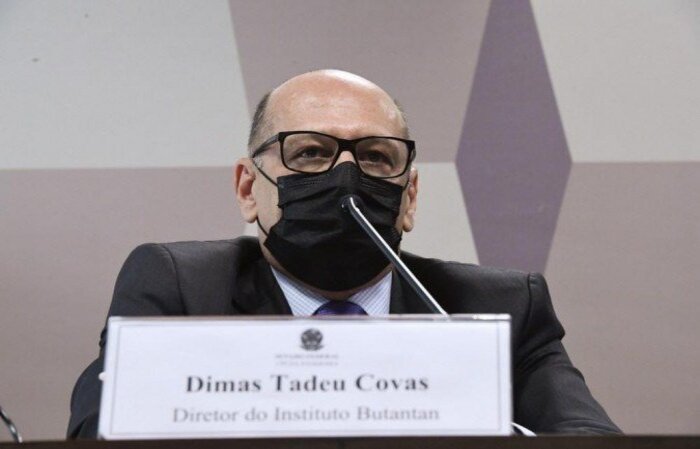 Segundo o diretor do Instituto Butantan, a previsão é de que a imunização contra a covid-19 ocorra anualmente, sobretudo em função do surgimento de novas variantes
(crédito: Edilson Rodrigues/Agência Senado
) Segundo o diretor do Instituto Butantan, a previsão é de que a imunização contra a covid-19 ocorra anualmente, sobretudo em função do surgimento de novas variantes
(crédito: Edilson Rodrigues/Agência Senado
)